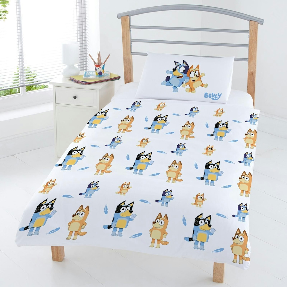 image 1 of Bluey Childrens/Kids Duvet Cover Set - Yellow - Junior Yellow | Single