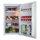 image 5 of Igenix IG3920 Freestanding Under Counter Fridge and Chill Compartment, 2 Glass Shelves and Salad Drawer, One Bottle Shelf and Egg Rack, 48 cm Wide, White