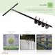 image 6 of Post Hole Fence Manual Hand Drill Digger Earth Auger 150mm 6