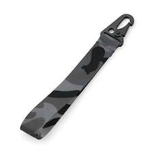Bagbase Brandable Camo Key Clip - Midnight Grey - One Size