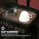 image 8 of HOMCOM Espresso Machine, Bean Grinder & Steam Wand, 15 Bar Pressure, Black