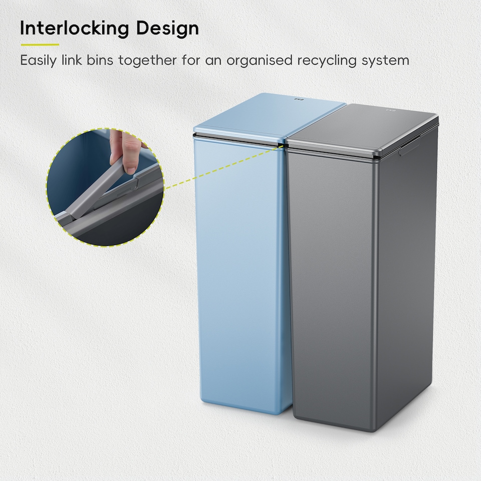 image 1 of Morandi Touch Twin Pack 40L TB+DG | Grey | Dark Grey + Titanium Blue | 40L