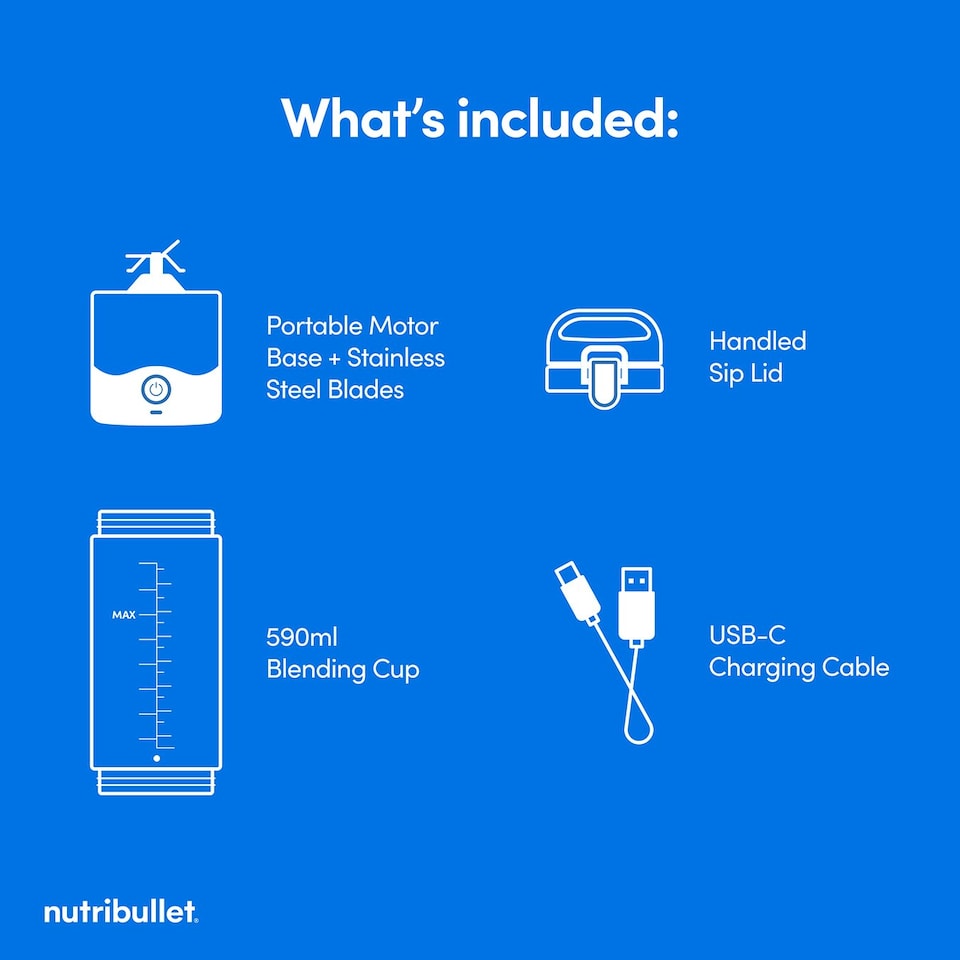 image 1 of nutribullet Portable Blender - Navy Blue