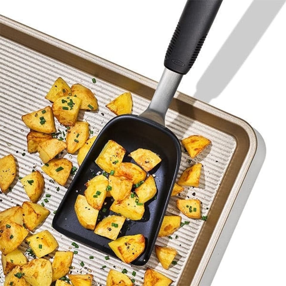 image 1 of OXO Good Grips Roast & Fry Scoop&nbsp;