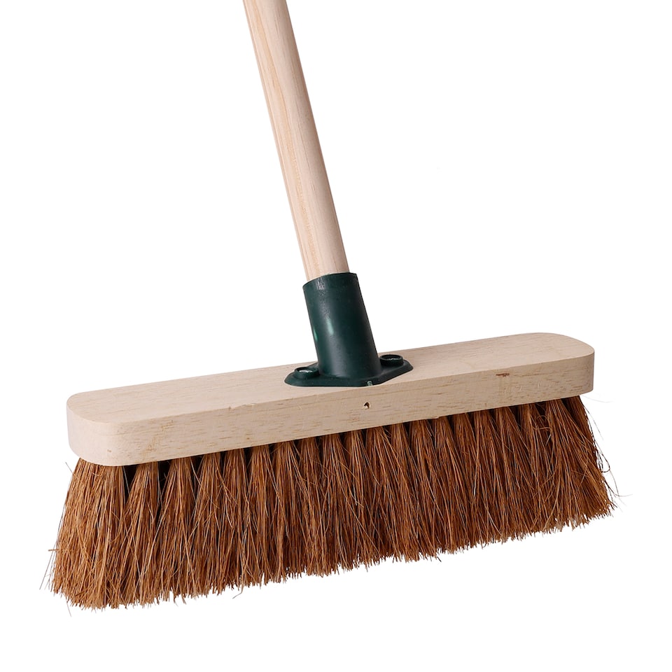 image 1 of Charles Bentley 11.4 inches Coco Broom Garden Maintenance