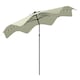 image 1 of Outsunny Garden Parasol Umbrella with LED Lights and Tilt, Table Umbrella