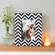 image 1 of Neha Chevron Patterned Photo Frame