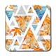 image 2 of Autumn Flowers & Geometrics Collection (Coaster)