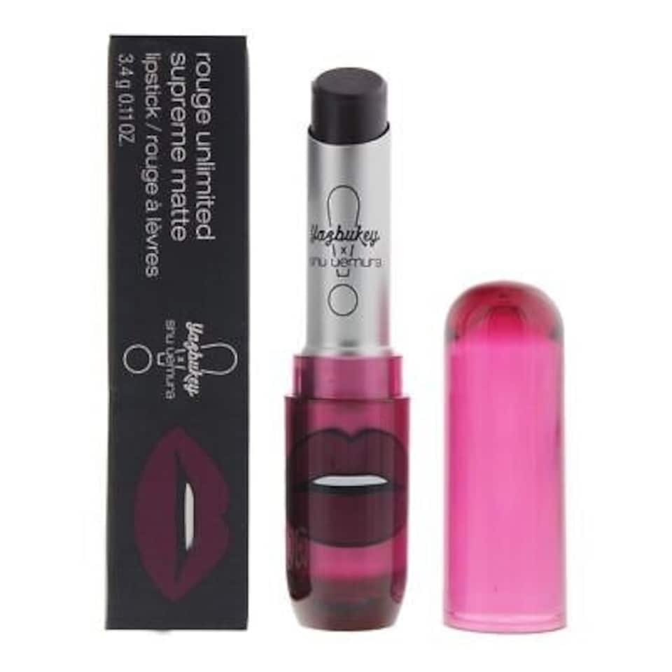 image 1 of Shu Uemura Yazbukey Rouge Unlimited Supreme Matte Lipstick 3.4g - Grape Jam N/A