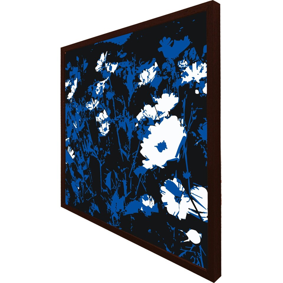 image 1 of Field of flowers (Picutre Frame) Brown | S