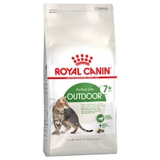 Royal Canin Outdoor Over 7 Years Senior Dry Cat Food for Active Outdoor Cats - 10 kg | Multi | 10kg | 1