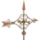 image 1 of Cottage Victorian Arrow Copper Weathervane - H59 x W54 x L28 cm