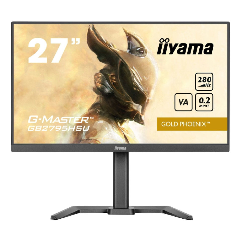 iiyama G-Master GB2795HSU 27" Full HD 280Hz 0.2ms Freesync Premium Height Adjustable Gaming Monitor