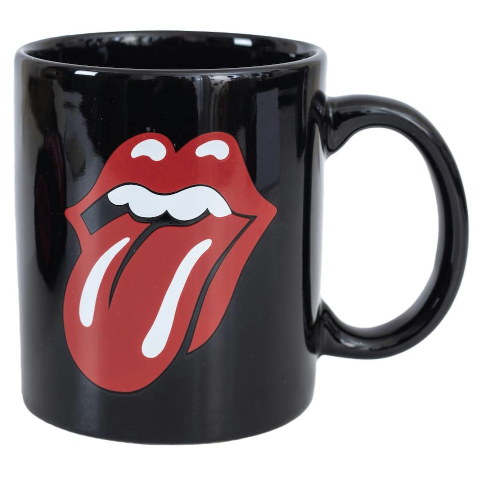 image 1 of The Rolling Stones Mug and Sock Set - Black/Red - 7 UK-11 UK