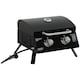 image 1 of Outsunny Portable Tabletop Gas BBQ Grill Barbecue w/ 2 Burner Lid Thermometer