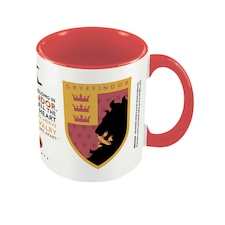 Harry Potter Gryffindor House Pride Inner Two Tone Mug - Pink/White/Yellow - One Size