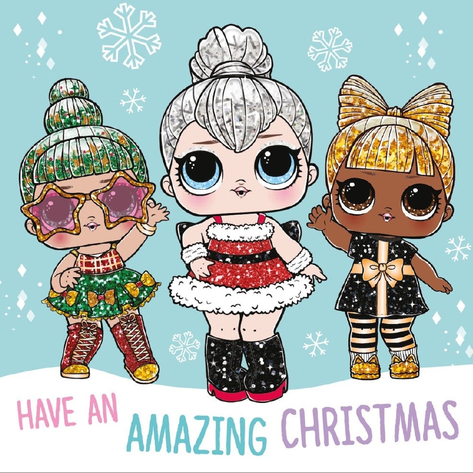 image 1 of LOL Surprise Christmas Multipack of 30 Cards