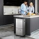 image 7 of Himalaya Recycling Sensor Bin 35L+25L Silver