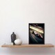 image 2 of Motorsport Grand Prix Racing Motor racing Black Framed Wall Art Print A4