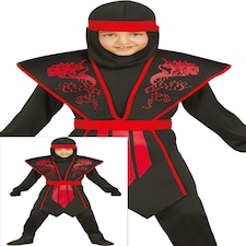 Fancy Dress Child Ninja Shadow - 7-9 Years