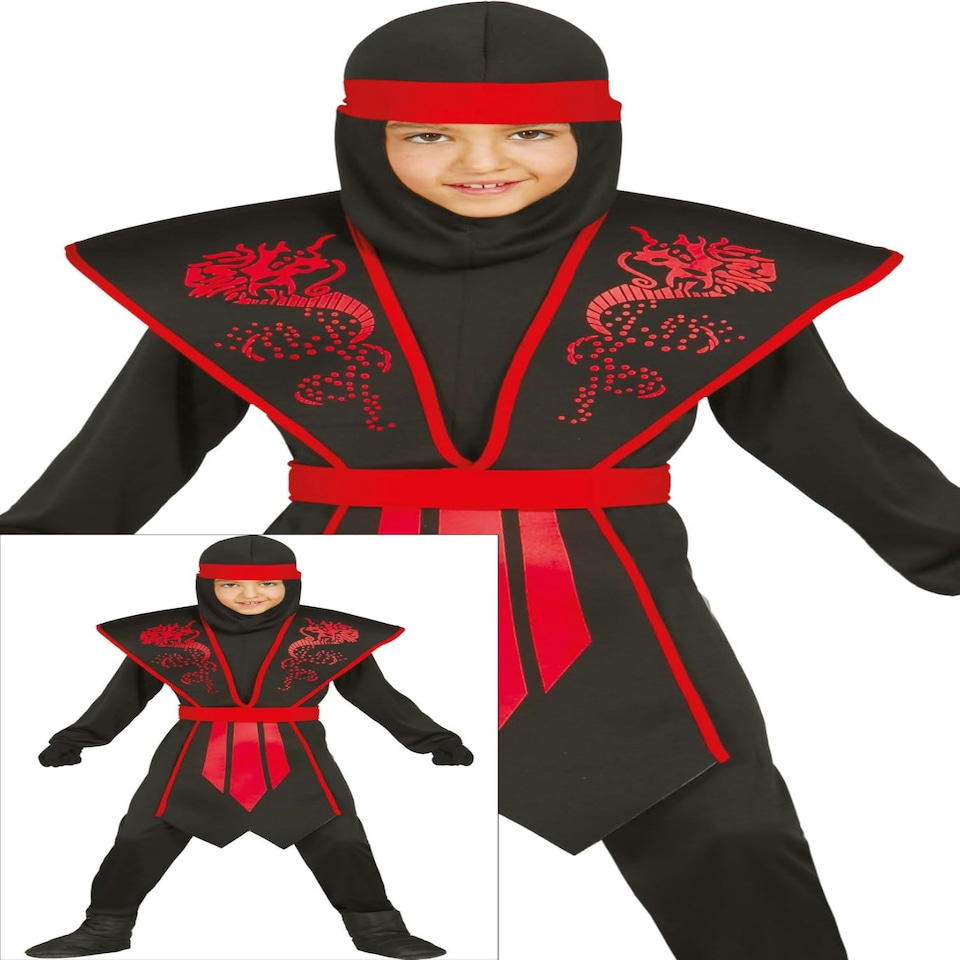 image 1 of Fancy Dress Child Ninja Shadow - 7-9 Years