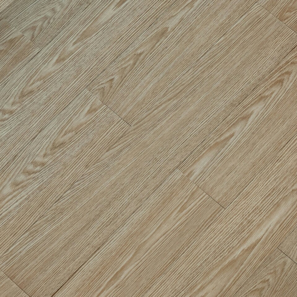 image 1 of NOVECRAFTO Self Adhesive Vinyl Floor Planks – Peel & Stick Flooring – Beige Grey Wood Effect – Easy DIY Installation – Durable & Waterproof Tiles Brown | 1.39 sqm