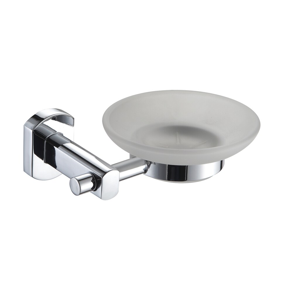 image 1 of Showerdrape Admiralty Chrome Stainless Steel Wall Mounted Soap Dish | Silver | 1