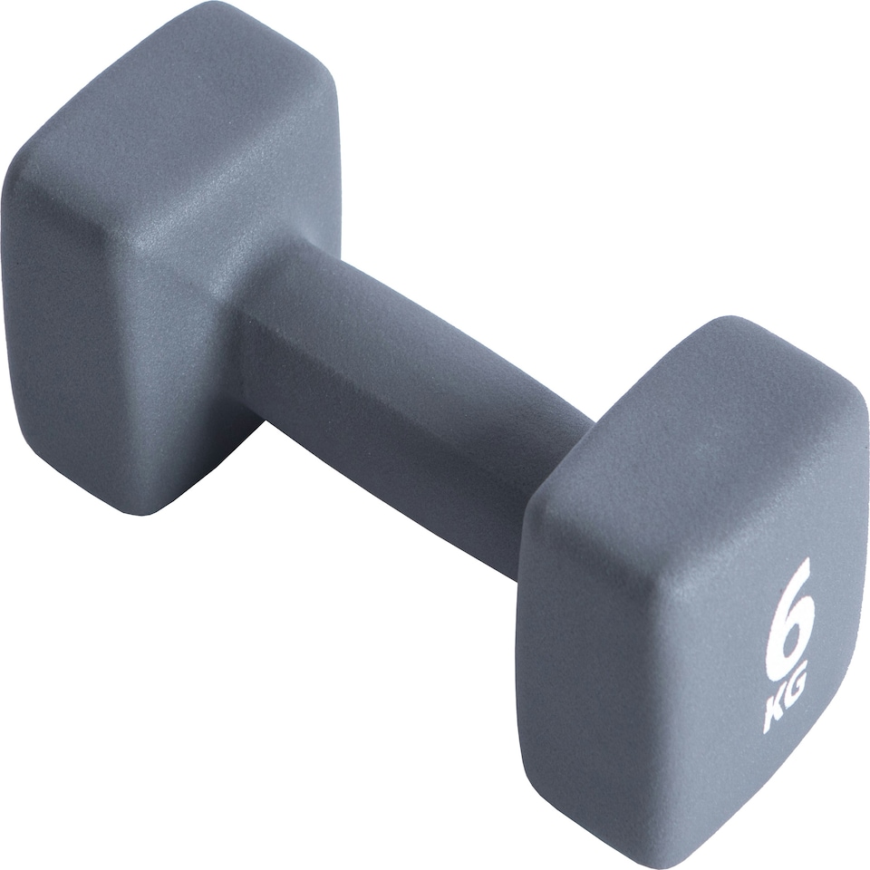 image 1 of Neoprene Coated Dumbbell - 1 x 6 Kg