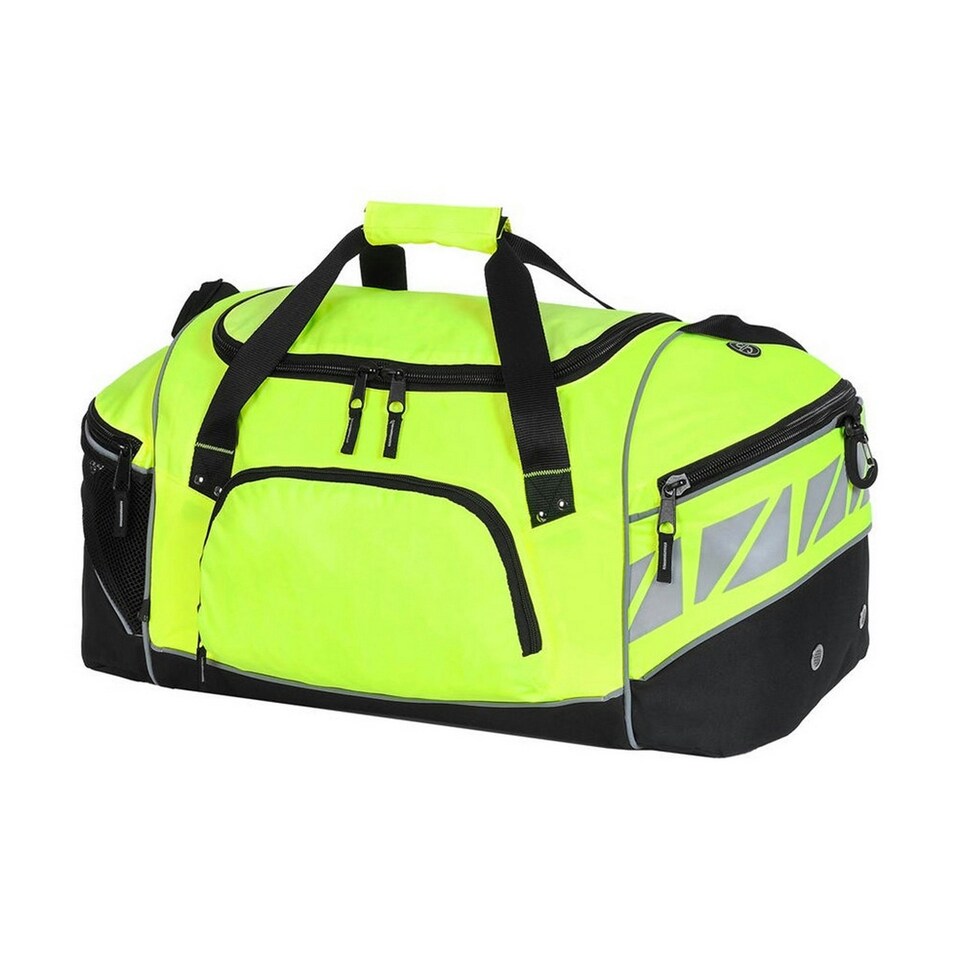 image 1 of Shugon Daytona Universal Holdall Duffle Bag (50 Litres) - Hi Vis Yellow/Black - One Size