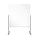 image 1 of Bi-Office Counter and Desk Transparent Glass Panel, 65 x 85 x 42,5 cm
