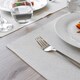 image 6 of Nicola Spring Ribbed Cotton Placemats - 48 x 33cm - Natural - Pack of 6 | Cream | Cream
