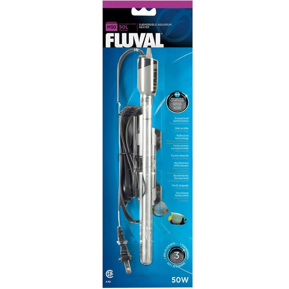 image 1 of Fluval M Premium Heater 50w | Multi