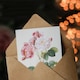 image 3 of Pierre-Joseph Redouté Art Card Vintage Pink Rosebush Flowers
