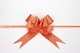 image 1 of Large 50mm/5cm Ribbon Pull Bows for All Occation Decoration , Orange, 20PK