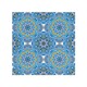 image 1 of Floral And Geometric Embellished Tiles Splash Back | White