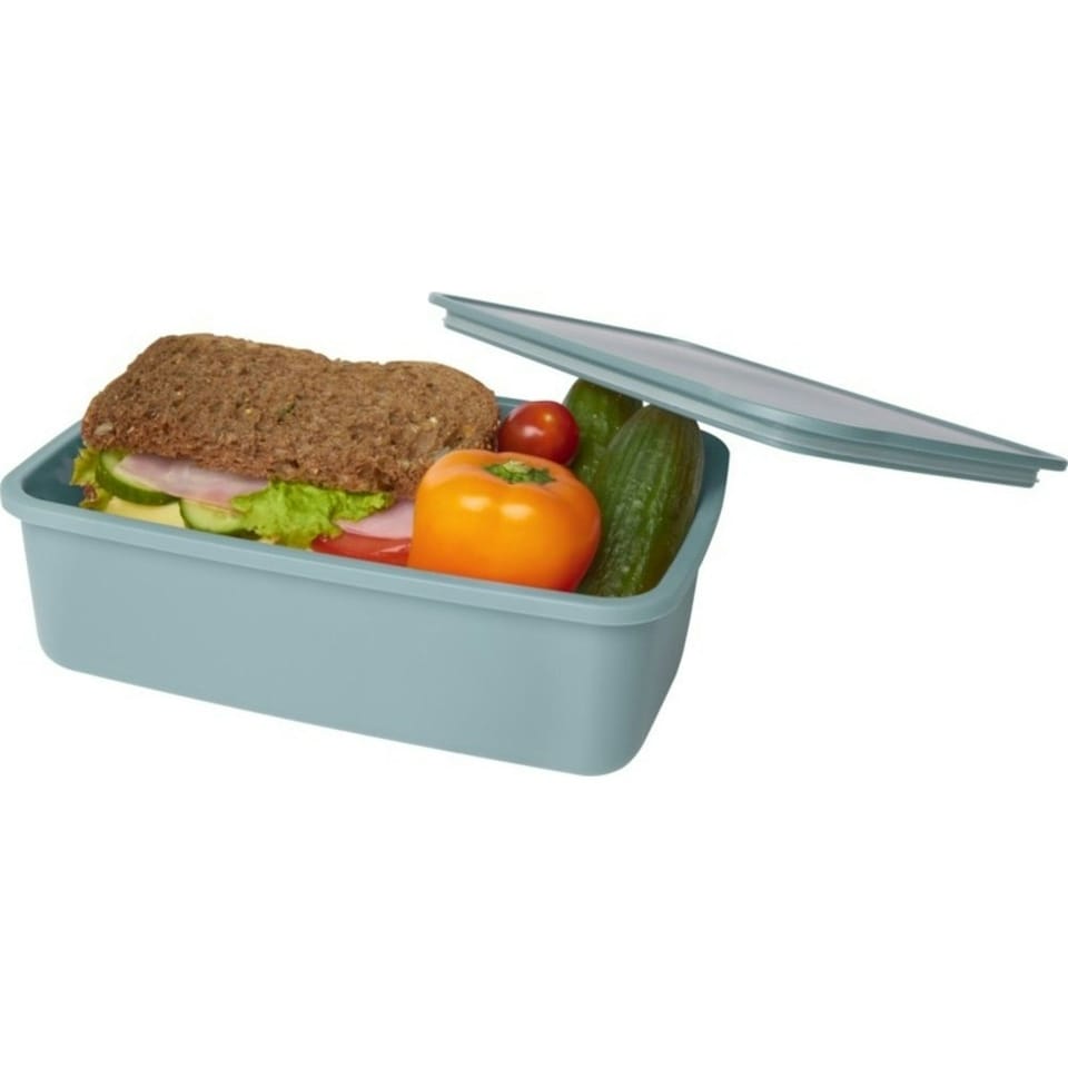 image 1 of Seasons Dovi Plastic Lunch Box - Mint - 6cm x 19cm x 13cm