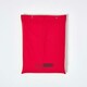 image 5 of Homescapes Red Egyptian Cotton Fitted Sheet 200 TC, Super King Red | Super King