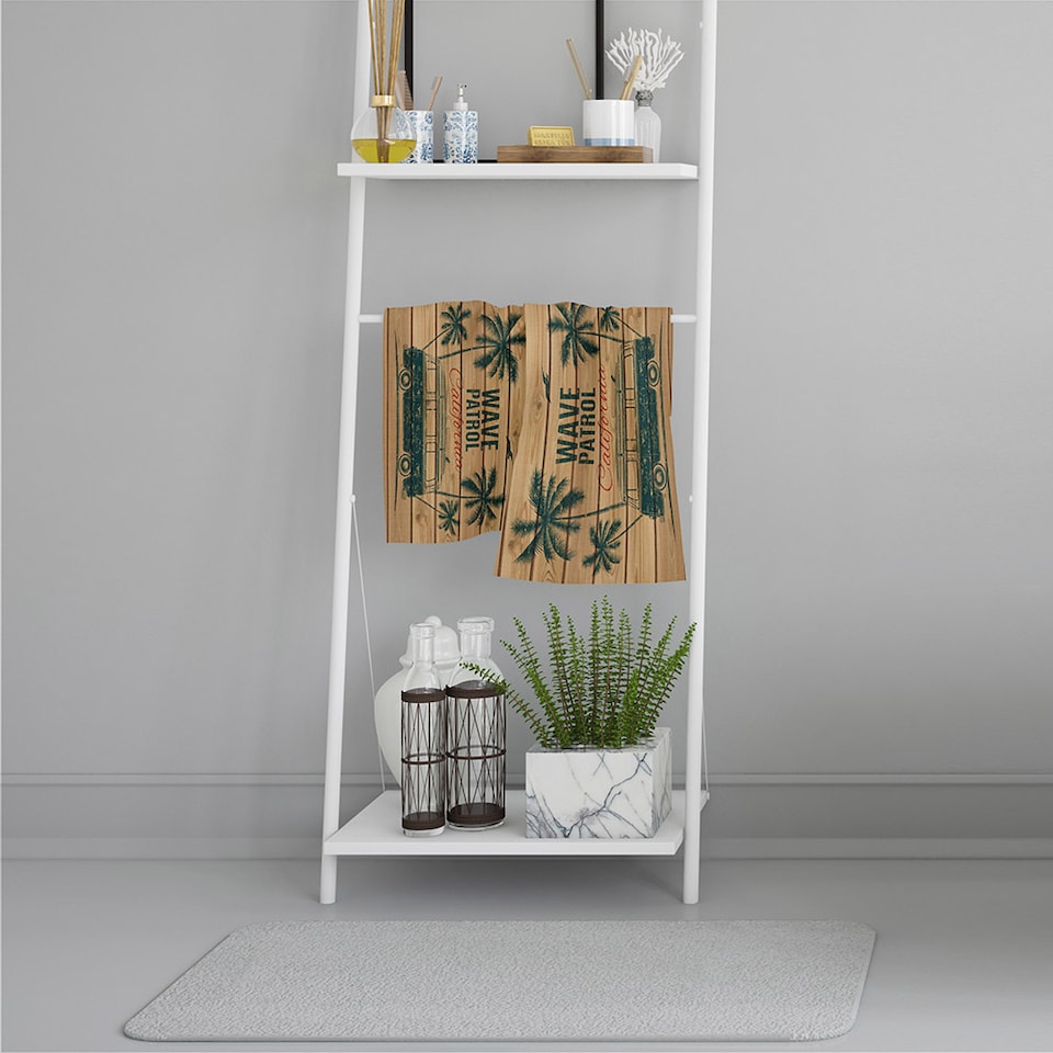 image 1 of California Wave Patrol Soft Bath Towel | Multi