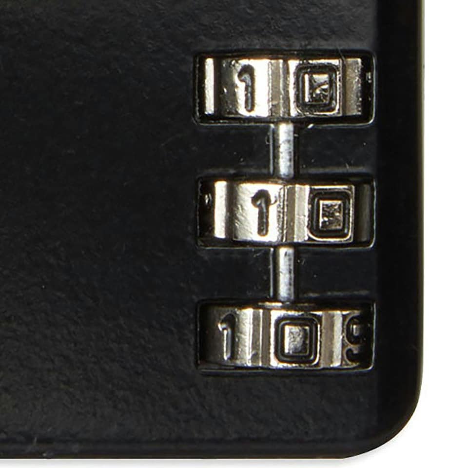 image 1 of Craghoppers Combination Padlock - Black - One Size