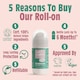 image 2 of Melon & Cucumber Natural Refillable Roll-On Deodorant | Green