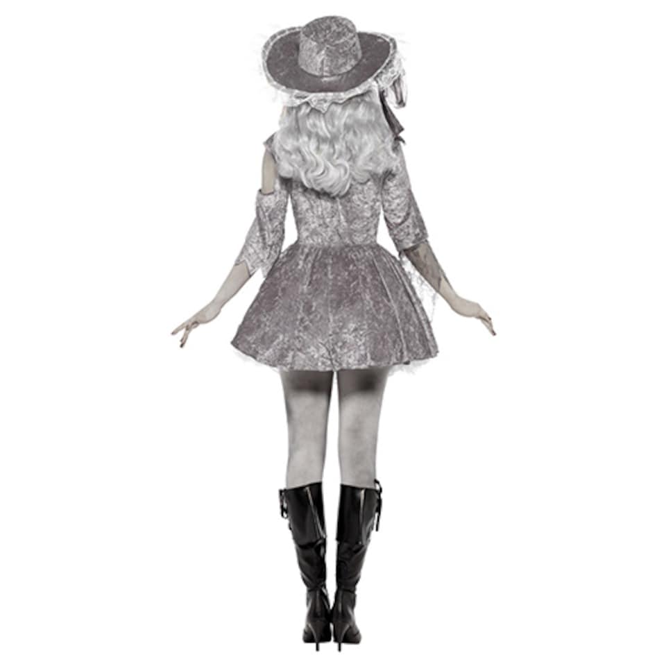 image 1 of Ghost Ship Pirate Treasure Deluxe Fancy Dress Costume Ladies Small - UK 8-10