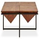 image 1 of Interiors by Premier Acacia Pyramid Coffee Table Brown
