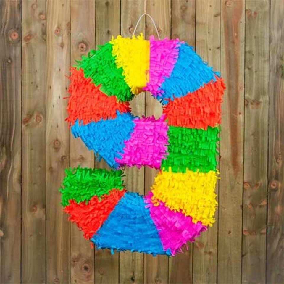 image 1 of Number 9 Standard Pinata 50cm