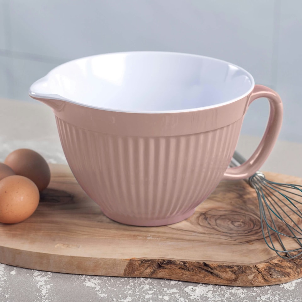 image 1 of Zeal Melamine Mixing Bowl Jug, 20cm, Cream