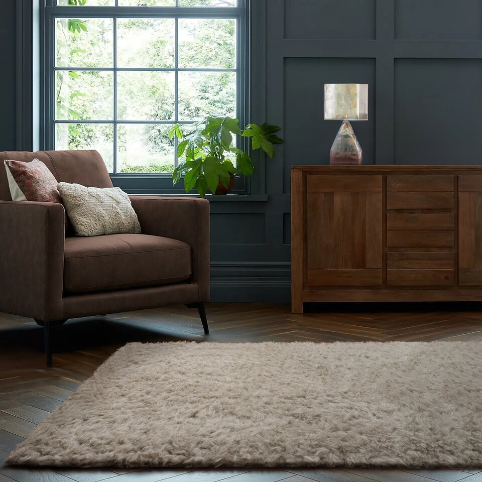 image 1 of Home Republic Montana Fluffy Rug Long Pile