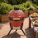 image 1 of Kamado 13" Ceramic BBQ Grill Smoker Charcoal Cooking Oven Portable