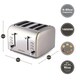 image 9 of Hamilton Beach Rise Brushed Kettle & 4 Slice Toaster Set