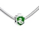 image 2 of Harry Potter Sterling Silver Slytherin House Shield Spacer Bead SB000223