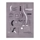 image 3 of Wassily Kandinsky Framed Wall Art Four Parts Abstract Watercolour Home Décor