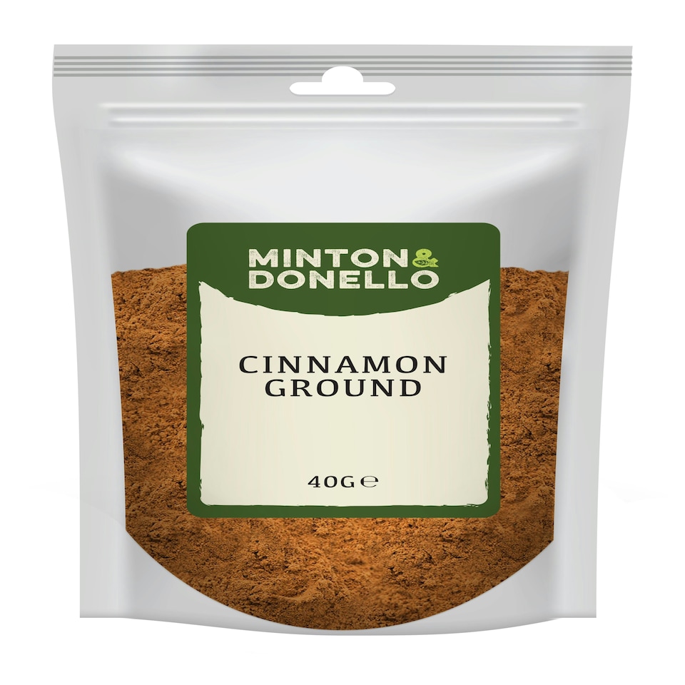image 1 of Minton & Donello Ground Cinnamon 10 x 40g